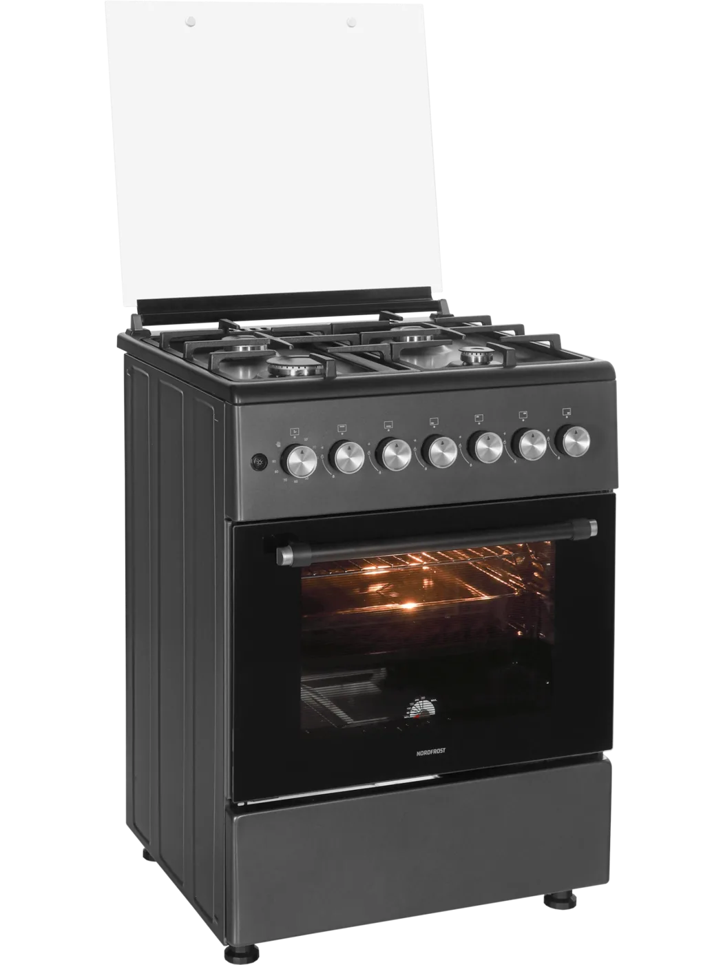 Плита газовая NORDFROST GG 6064 Gd