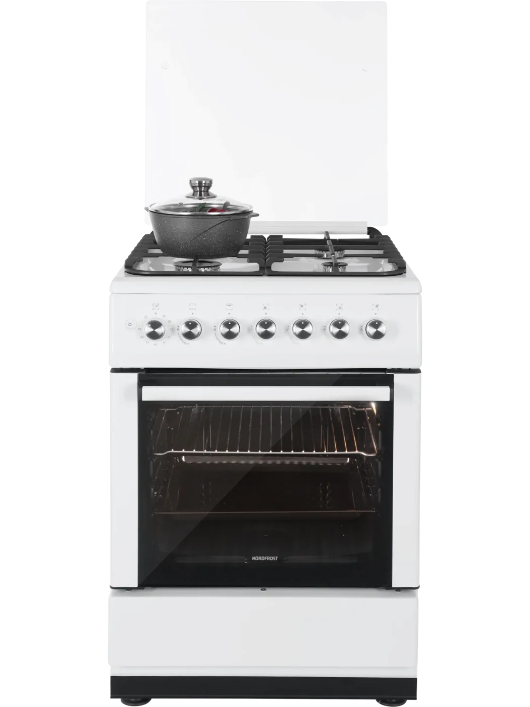 Плита газовая NORDFROST GG 6062 W