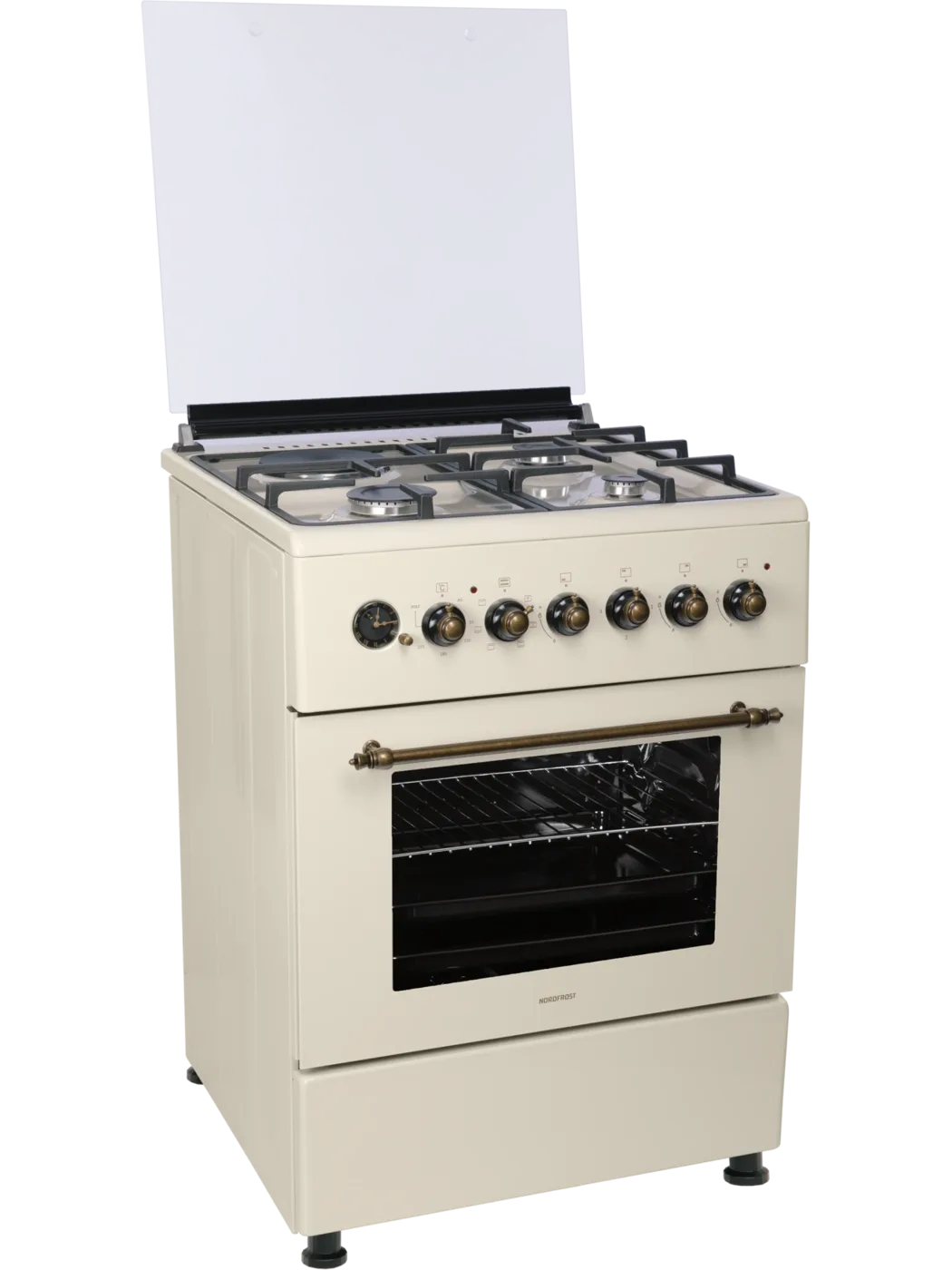 Плита газоэлектрическая NORDFROST GE 6162 YR