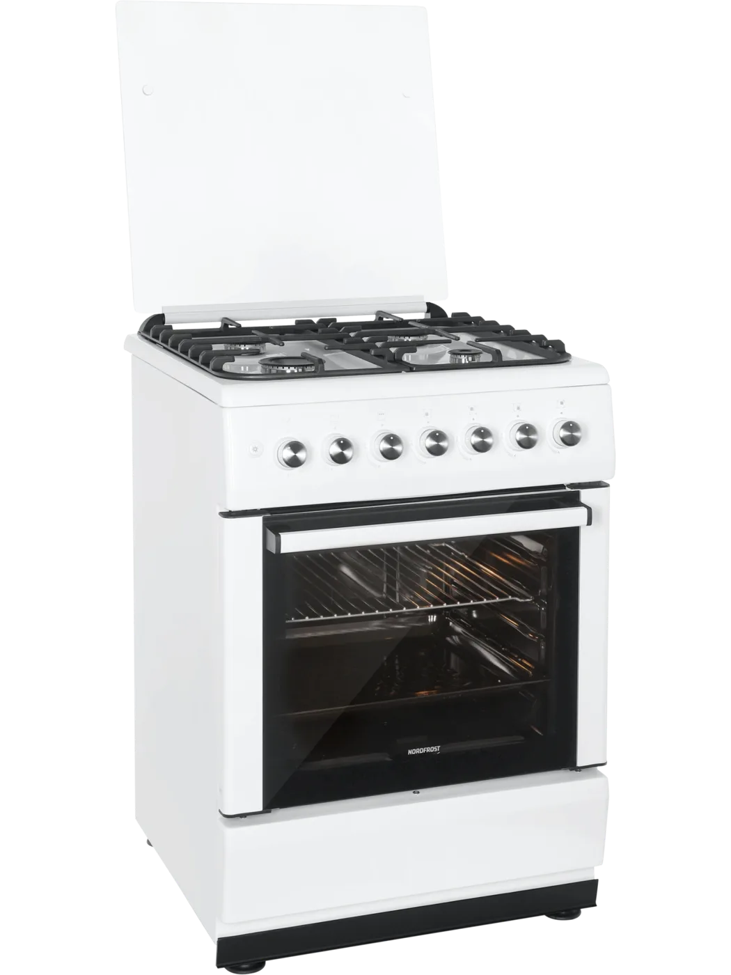 Плита газовая NORDFROST GG 6062 W