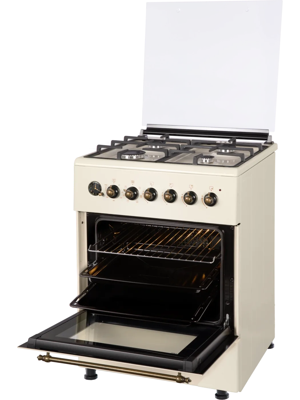 Плита газоэлектрическая NORDFROST GE 6064 YR
