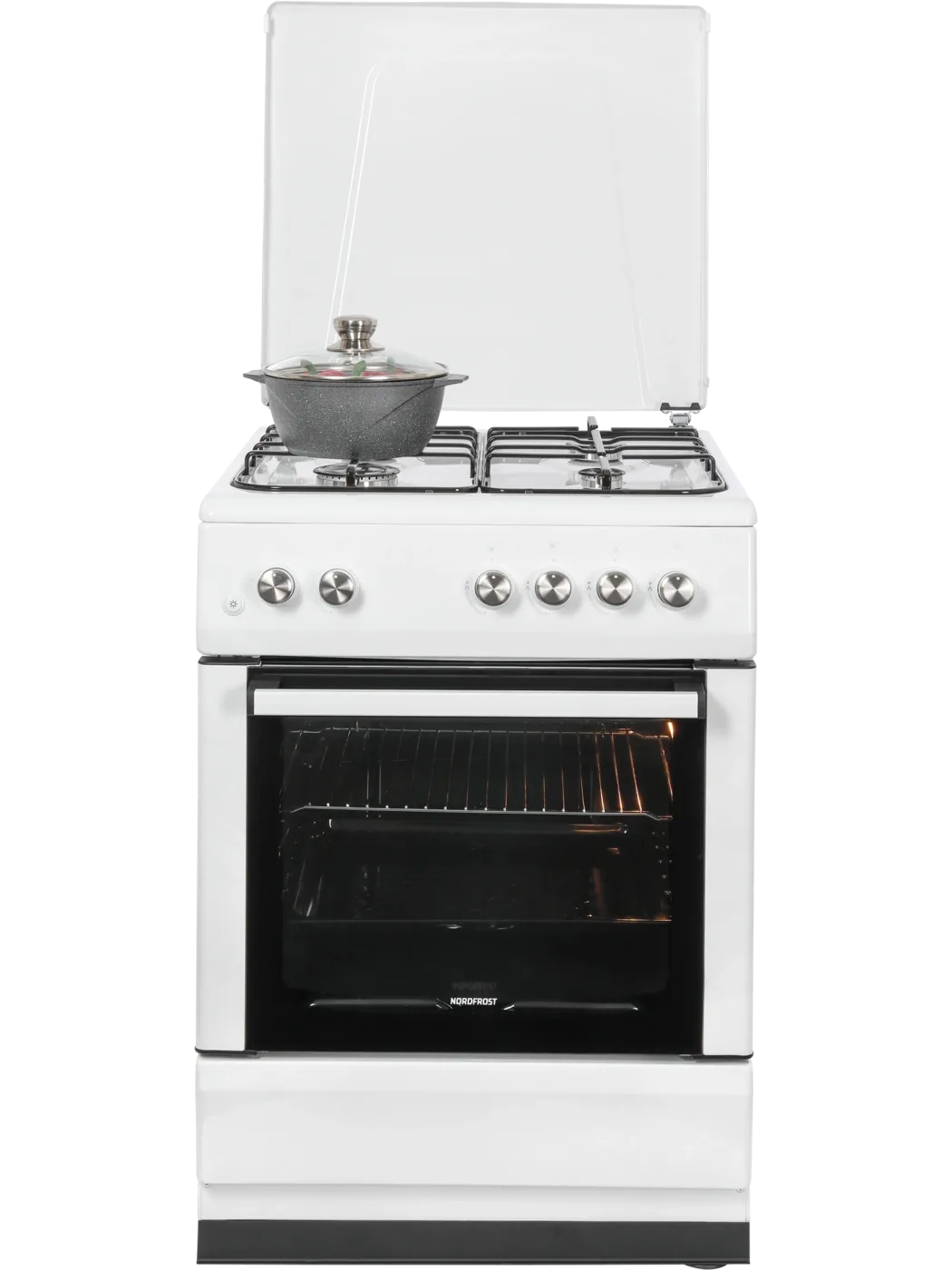 Плита газовая NORDFROST GG 6061 W