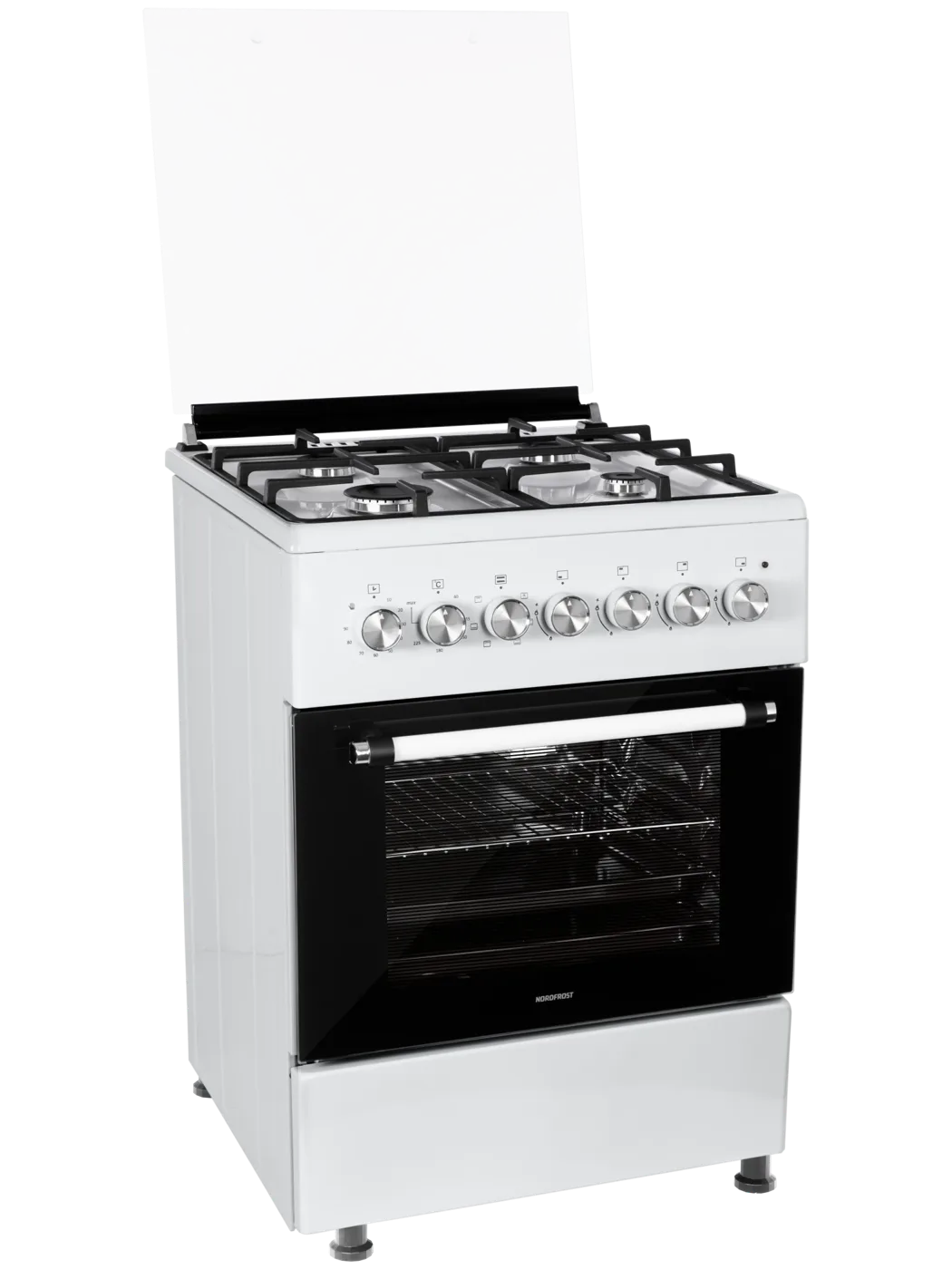 Плита газоэлектрическая NORDFROST GE 6064 W